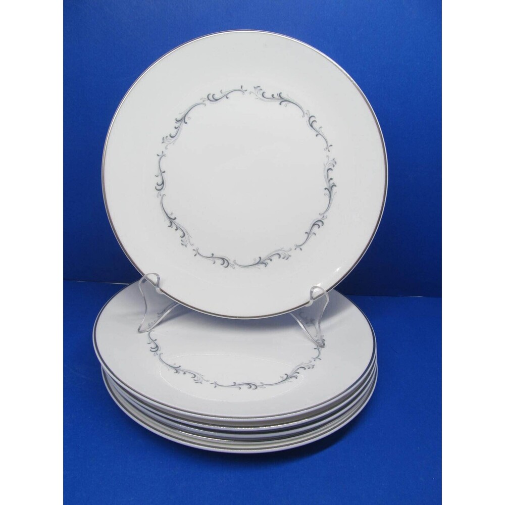 Royal Doulton Coronet 6 Salad Luncheon Plates 8 1/4" diameter